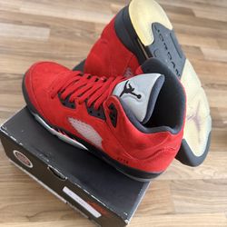 Jordan retro 5 raging bulls