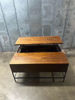 Williams Sonoma Industrial Storage Coffee Table