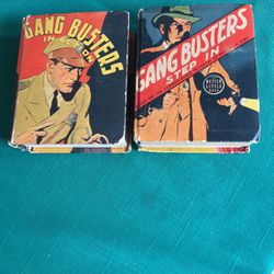 Gang Busters Step In And In Action Better Little Books Number Is 1433 And 1451 Copyright 1939, In 1938