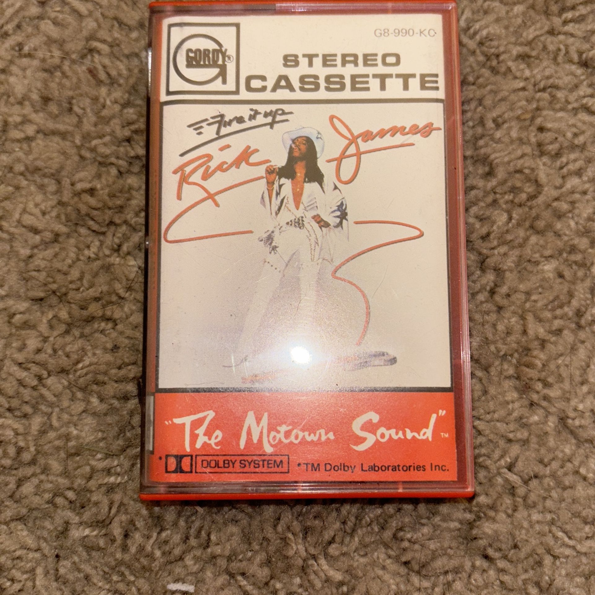 Rick James - Fire It Up Cassette Tape