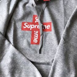 Supreme Cross Logo Hoodie