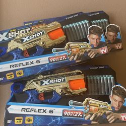 Xshot Reflex 6 (4 At 5.00 Each)