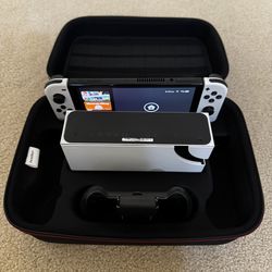 Nintendo Switch Oled With Case