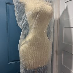 Lady Mannequin Heavy Weight 30 Lb Dresses W Metal Wheels