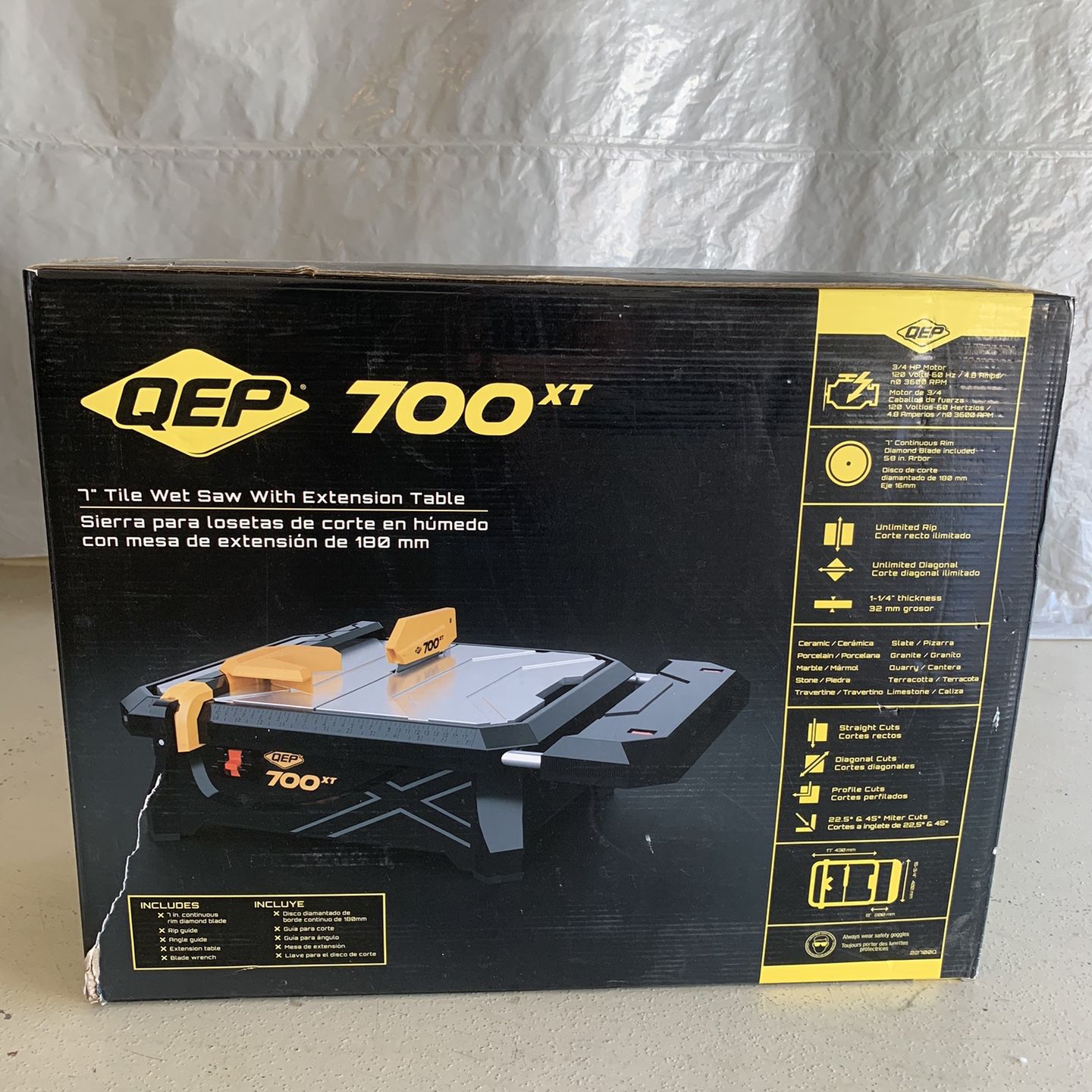 Tile Saw With Extension Table for Sale in Phoenix, AZ OfferUp