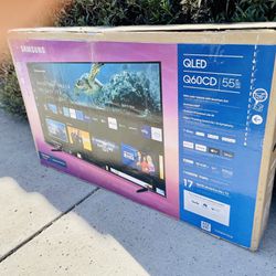 Samsung - 55" Class Q60C QLED 4K UHD Smart Tizen TV  Brand New In Box  Can Deliver