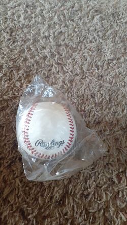 Rawlings New in plastic Official League Rockport Genuine Leather Baseball