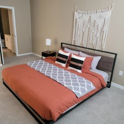 King Sized Bed (With Mattress)