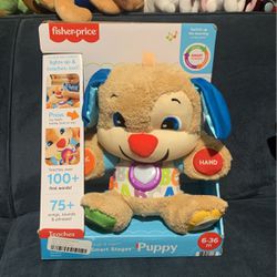 New In Box Fisher Price Laugh And Learn Smart Stages Puppy