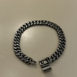 Handmade Stainless Steel Miami Cuban Link Bracelet 
