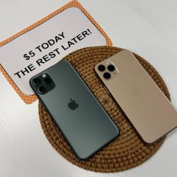 Apple iPhone 11 Pro - Pay $5 DOWN AVAILABLE - NO CREDIT NEEDED