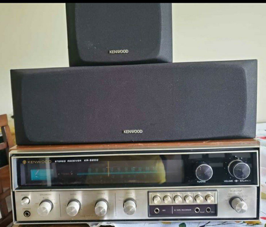 Vintage Kenwood stereo Receiver KR-5200