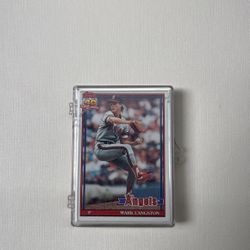 Tops 40 Years Of Baseball Cards CalifornIa Angels