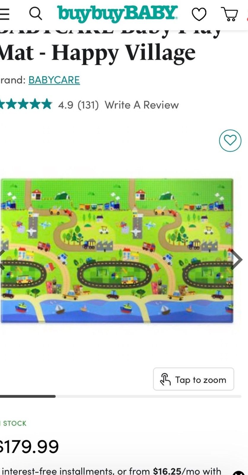 Baby Care Playmat
