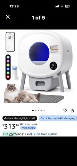Automatic Self-Cleaning Cat Litter Box