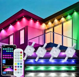300ft Permanent Outdoor Lights Eaves Lights IP67 Waterproof Light String with App Remote