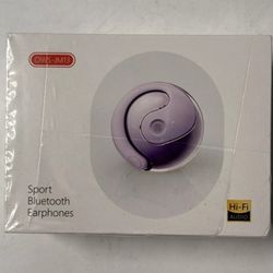 OWS-JM13 Sport Bluetooth Earphones - Purple