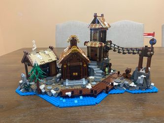 Lego Viking village