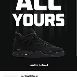 Jordan 4 Black Cat 