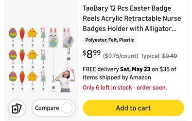 Badge holders (Easter theme but if you work around kids you can use them all year round)