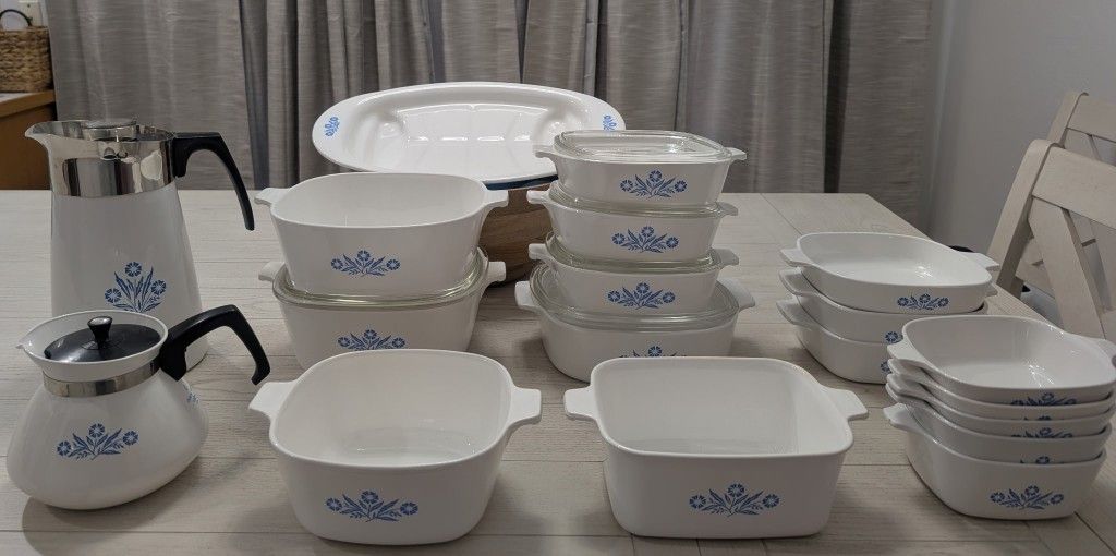 21 Pieces of Corning Ware