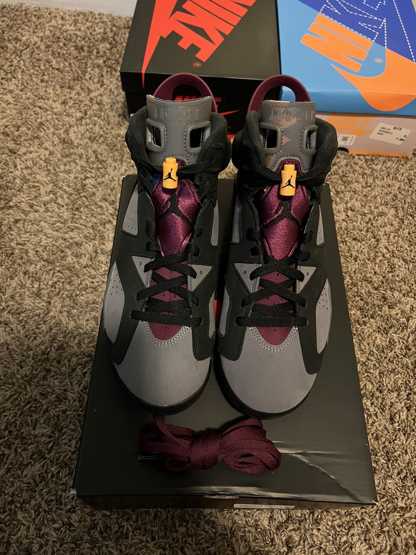 Jordan 6 Bordeaux Size 10