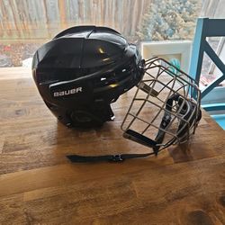 Youth Hockey Helmet With Cage
