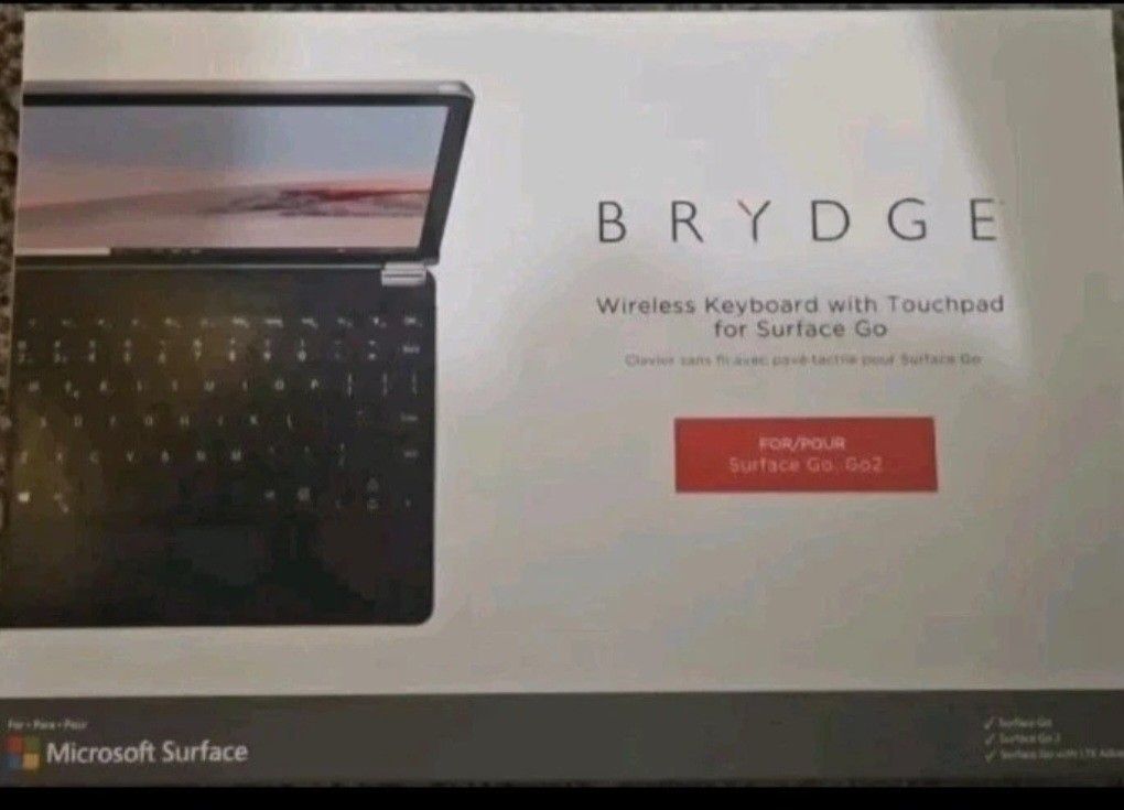 Brydge 10.5 Go+ Wireless Keyboard with Precision Touchpad