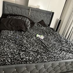 King size bed frame