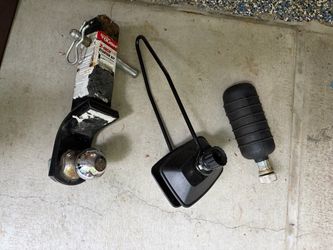 Boat stuff - tow hitch, engine motor flasher