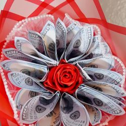 Money Ribbon Bouquet