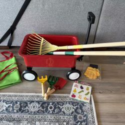 New Kids Gardening Wheelbarrow Set