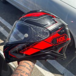 shoei biker helmet 