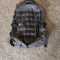 Gray Backpack 