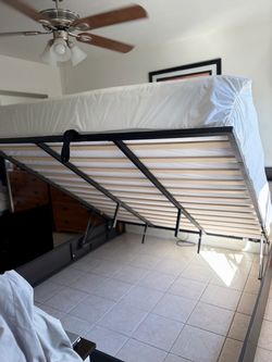 King size bed frame