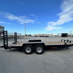2022 Equipment Trailer , Bobcat Trailer, Skid Steer Trailer, Trailers , Traile Para Bobcat, 7 Ton Trailer, 14000lbs Trailer 