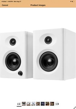 White Pc Speakers