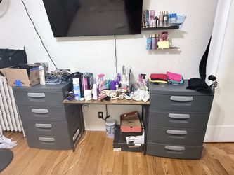 Sterilite Dressers — MUST PICK UP AFTER WEDNESDAY ($70 for both $40 for one)