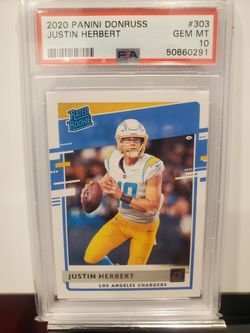 Justin Herbert 2020 Panini Donruss