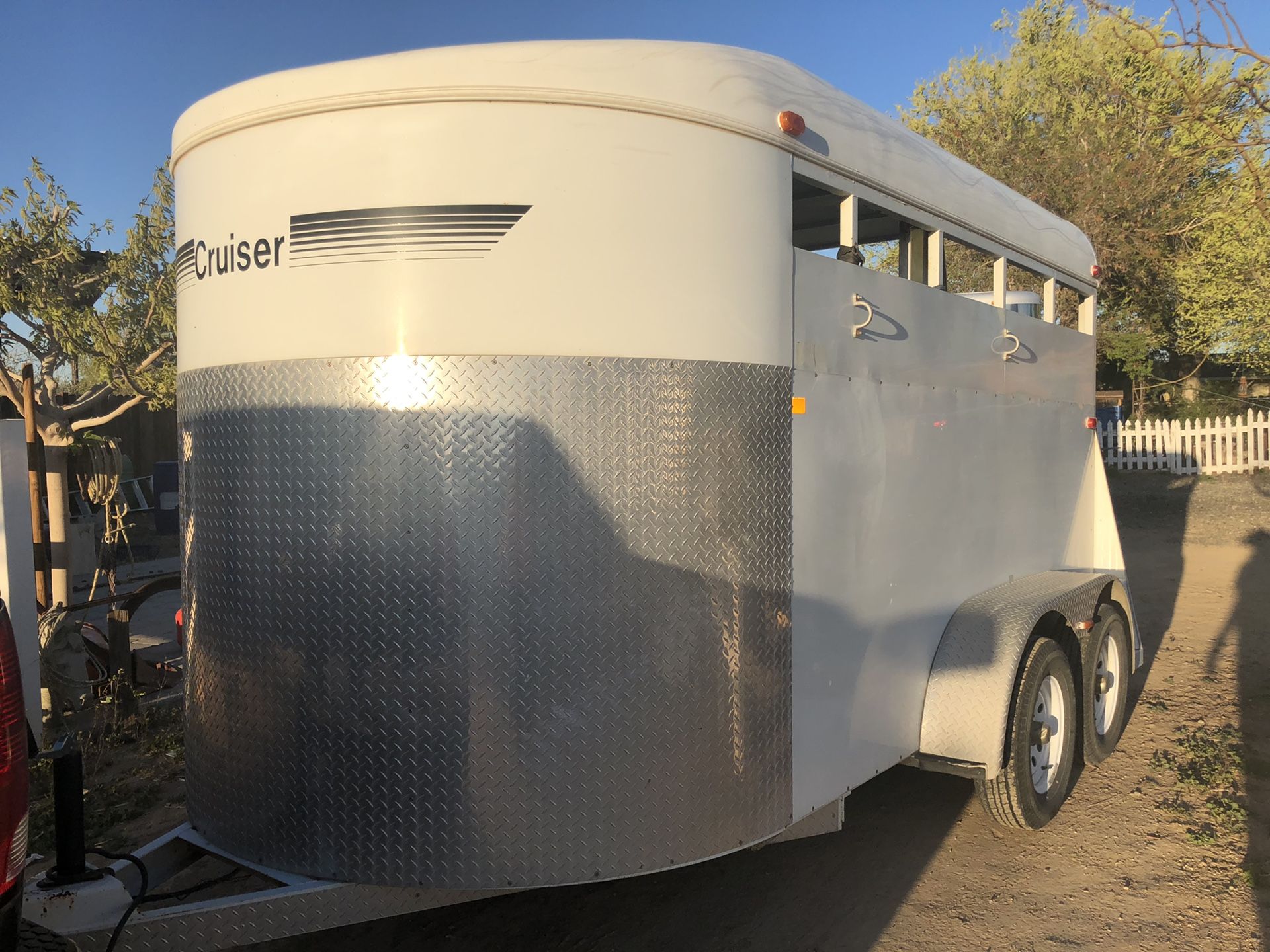Circle J 2 horse trailer