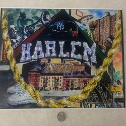 Harlem Poster 11 X 14