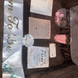 Baby Shower Items (Girl) !