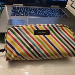 Kate Spade ♠️ Henrietta Live Colorful Multi Color Make Up  Travel Case