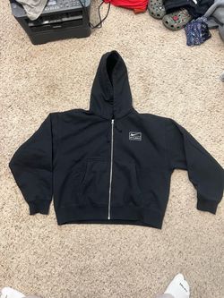 Nike x Stussy Zip Hoodie (Black)