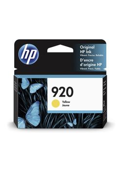 HP 920 Yellow Ink Cartridge (CH636AN)
