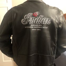 Indian Leather Motorcycle Jacket