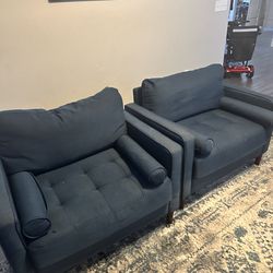 Wayfair - Navy Blue chairs