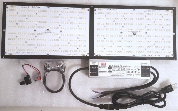 Budget LED
Series 2 Red Spec 250 Watt Grow Light For Flower