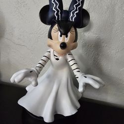 Disney Halloween Minnie Frankenstein Bride Figurine