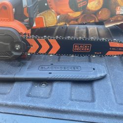 New Black And Decker 14inch Corded Electric Chainsaw 